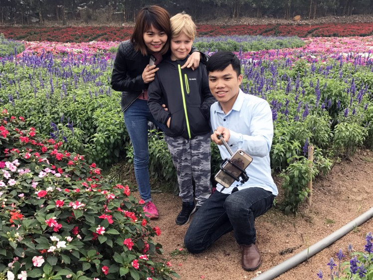 Hanoi-blomsterpark-3-selfie
